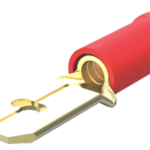 Crimp Terminal Flat 6.6mm Male (RD) per 25