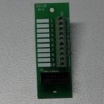 IDC 10p terminal -flat cable>Screw terminal- (panel)