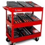 Werkplaatswagen met 3 x 6 tooltrays