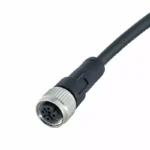 Kabel Connector recht voor M12/M18 Sensor 4 pin 2m