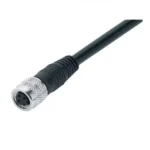 Kabel Connector recht voor M8 Sensor 3 pin (10m)