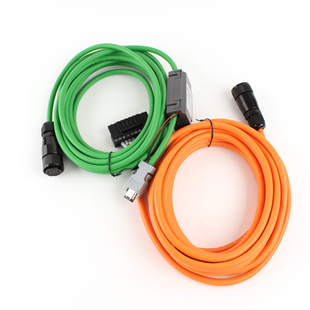 Servo set 0.75Kw 80ST (MET REM) ELS 230V + 5M kabels IP68 (23bit ...