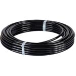 Slang PUN 8x5.5mm Zwart (Geschikt voor kabelrups)